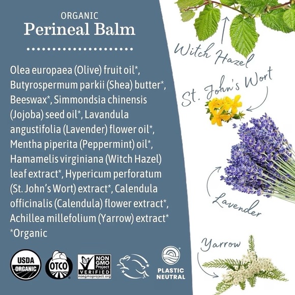 Earth Mama Organics Perineal Balm Pregnancy & Postpartum‎ Care 2oz EXP: 10/2027 - Picture 6 of 11